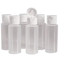 DIY Crafts Pack of 6 Pcs Plastic Empty Bottle
