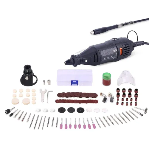 Image of DIY Crafts Rotary Tool Kit with 105 Accessories