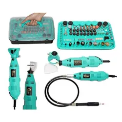 DIY Crafts Style No # 11, Rotary Tools, Rotary Tool Kit, Variable 6 Speed For Polishing,Cutting,Sculpturing with 104 Piece All-Purpose Rotary Accessory Kit, (Style No # 11, Rotary Tools)