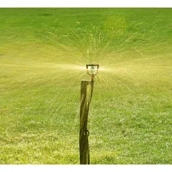 DIY Crafts Underground Pole Sprinkler
