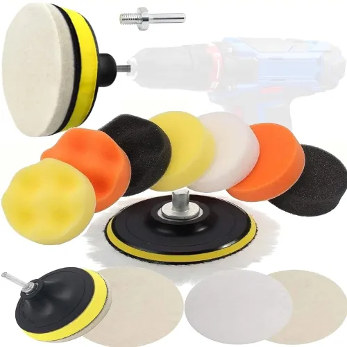 Image of DIY Crafts 6-Piece Felt Polishing Pad Kit