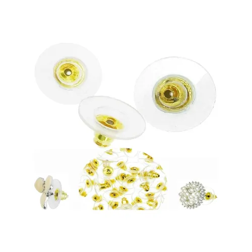 Image of DIY Crafts Bullet Clutch Earring Backs 25PCS