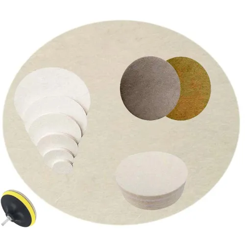 Image of DIY Crafts Felt Pads for Window Polishing – 3 Pcs