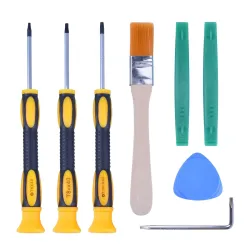 Diy Crafts India 302707174108 Universal Phone Repairing Opening Tools Suction Cup Tweezers Pry Spudger Tool Kit, Multico
