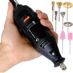 DIY Crafts Electric Power Tools Drill Rotary Tool 140 Pcs Accessories DIY Tools for DIY Works with Rotary Accessorie (De