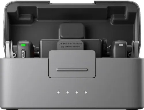 Image of dji Mic Mini (2TX + 1RX) Camera Microphone