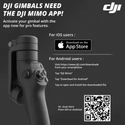 Dji OM4 SE 3 Axis Gimbal for Mobile 