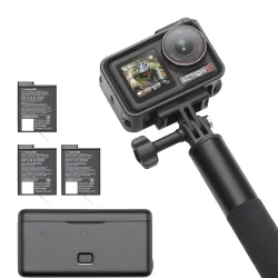DJI Osmo Action 5 Pro Adventure Combo Action Camera 4K with 1/1.3\ Sensor with 3 Batteries