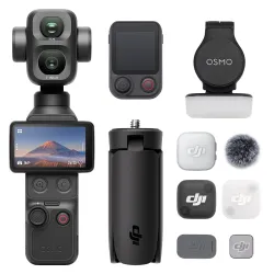 DJI Osmo Pocket 4P Vlog Combo, Dual-Lens Vlog Camera, Cinematic 4K