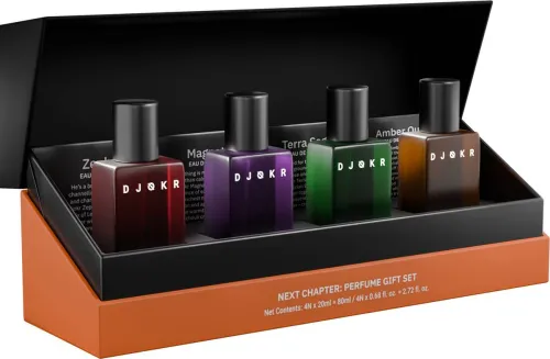 Image of DJOKR Next Chapter Perfume Gift Set for Men (4x20ml)