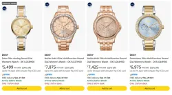 DKNY Soho Glitz Analog Round Dial Womens Watch at minimum 54% Discount