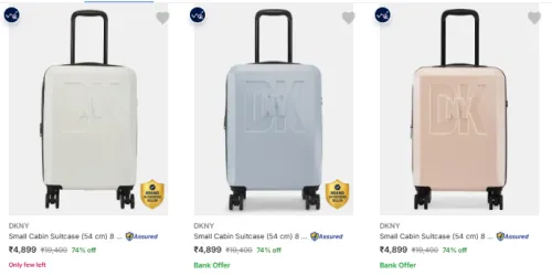 Image of DKNY Suitcases at minimum 74% Discount
