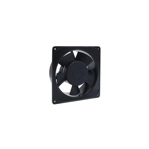 Image of DLEIN 220V AC Power Cooling Fan 6.70X6.70X2 Inch Axial Aluminium Fan Kitchen Exhaust Bathroom Black Fan Network Rack Ser
