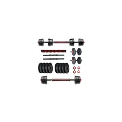 Protoner PVC 3 in 1 convertible DM 4-40 Kg Dumbbells Set
