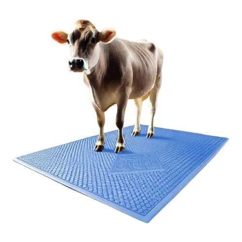 Image of DM DASII Premium EVA Cow Mat | 8x5 ft | 20mm Thick | Durable, Shock-Absorbent & Waterproof | Anti-Slip & Easy to Clean |