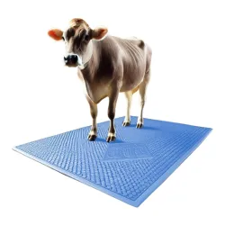DM DASII Premium EVA Cow Mat | 8x5 ft | 20mm Thick | Durable, Shock-Absorbent & Waterproof | Anti-Slip & Easy to Clean |
