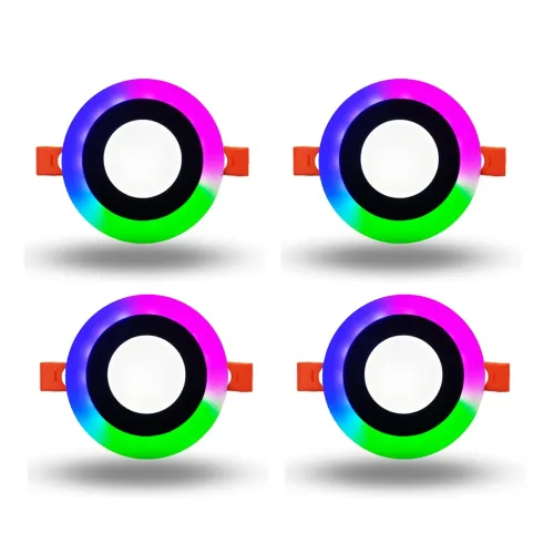 Image of DMAK 6W LED Round Conceal Panel Light Pack 4