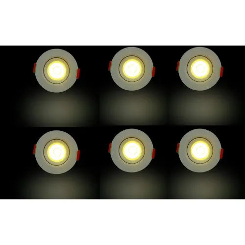 Image of D’Mak™ LED Ceiling COB Spot Light - 3 Watt - Round - Warm White (4000K)