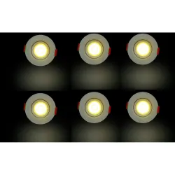 D’Mak™ LED Ceiling COB Spot Light - 3 Watt - Round - Warm White (4000K)