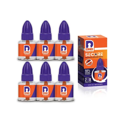 Image of DND Secure Mosquito Repellent Refill Pack of 6