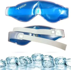 DNelon Ice Gel Eye Mask for Cooling Eyes Dark Circles 