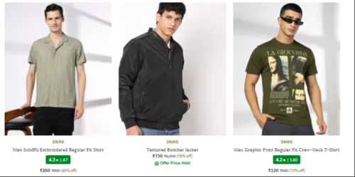 Image of DNMX Men's Clothing up to 80% Discount