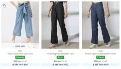 DNMX Womens Jeans Under ₹399