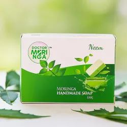  DOCTOR MORINGA Handmade Bathing Soap- 100gm Pack of 5