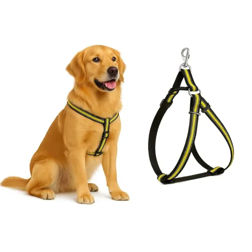 Image of Dog Harness No Pull with Front Clip | Dog Walking Chest Harness with Reflective Adjustable Soft Padded Vest