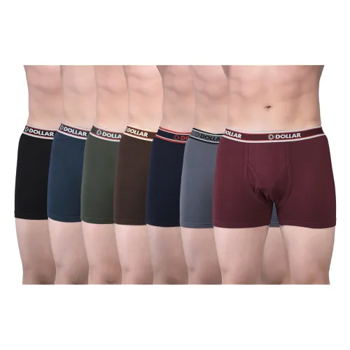 Image of Dollar Bigboss Men's Solid Cotton Trunk
