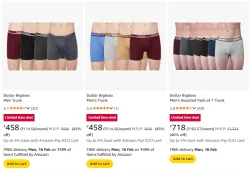 Dollar Bigboss @ Minimum 45% OFF