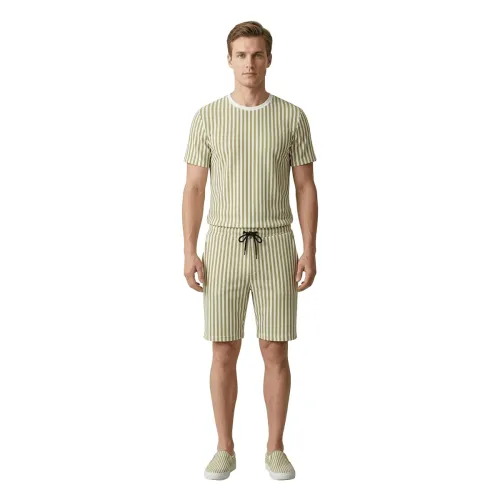 Image of Dollar Men Co-Ord Set T-Shirt Shorts 1 Pack