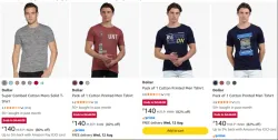 Dollar Mens T-shirts Starting at ₹140