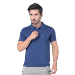 Dollar Mens Cotton Casual Solid Polo Tshirt (Pack of 1)