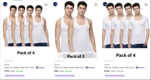 Image of Dollar Men's Vests at up to 61% Discount
