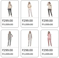 Dollar Missy Womens Combed Cotton T-Shirt Pyjama Night Suit