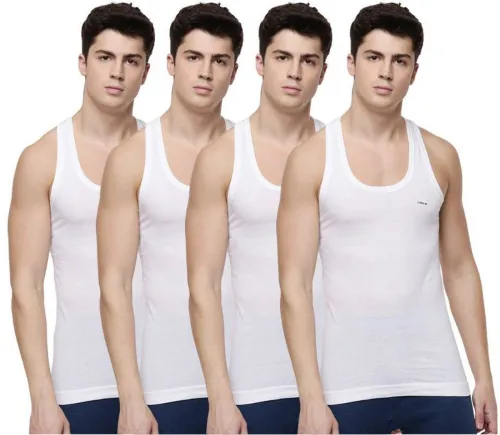 Image of Dollar  Pack of 4 Dollar Lehar Men Vest -Pack of 4