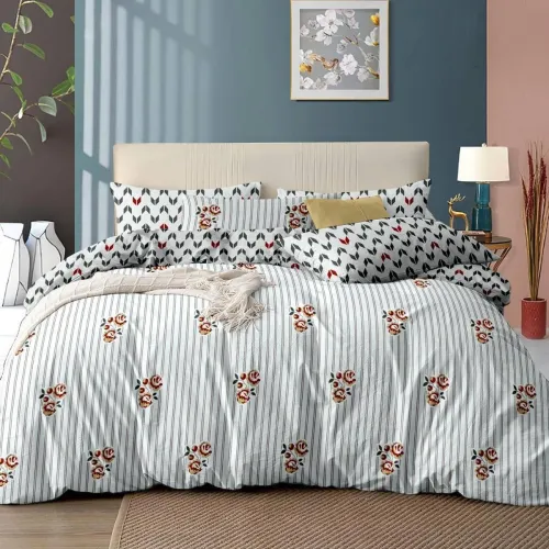 Image of Dollar Printed Double Comforter for AC Room (Polyester, Multicolor)