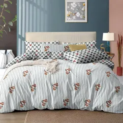 Dollar Printed Double Comforter for AC Room (Polyester, Multicolor)
