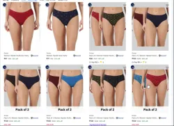 Dollar Womens Panties at up to 63% Discount