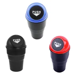 DOMIREA Car Dustbin /Mini Car Trash Bin /Car Ashtray