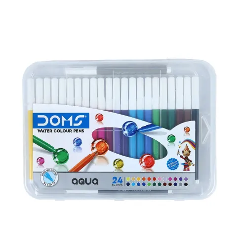 Image of DOMS Aqua 24 Shades Watercolour Sketch Pen Set