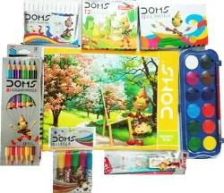 DOMS Art Set – Colors, Pencils & Sketch Book