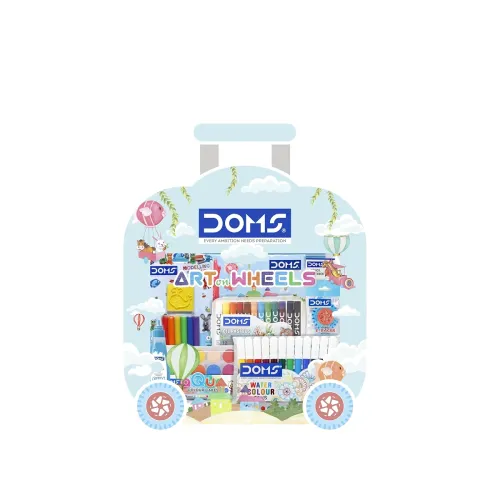 Image of Doms Art On Wheels Assorted Stationery Items Kit 