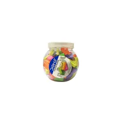 Doms Color Erasers Jar Pack of 100