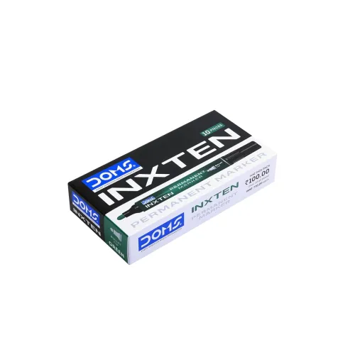 Image of Doms INXTEN PERMANENT MARKER PEN GREEN