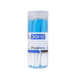 Doms Proxima Ball Pen Jar Pack, 25 Pens 