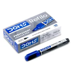 Doms Refilo Permanent Ink Pens 20-Pack
