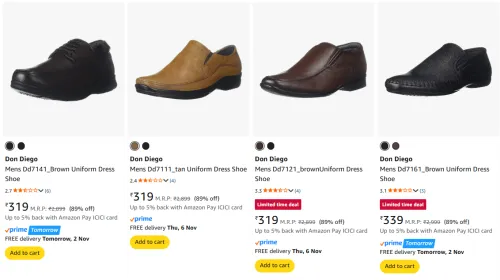 Image of Don Diego Men's Footwears upto 89% Discount