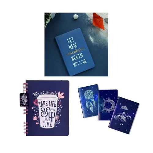 Image of Doodle A5 Notebook So3 – Adventures, Morning Glory & Beyond the Stars